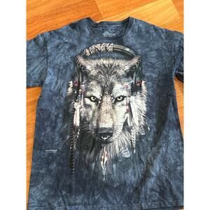 The Mountain Music Wolf Tie Dye Shirt